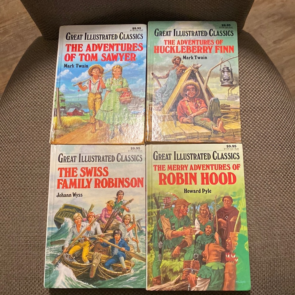 Great Illustrated Classics ( Lot of 4)